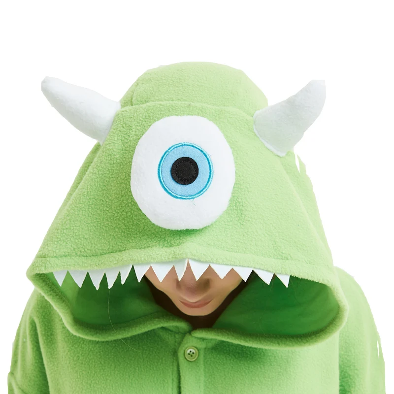 кигуруми Чужеродный взрослый мультфильм Onesie Косплей Костюм Monester человек пижамы