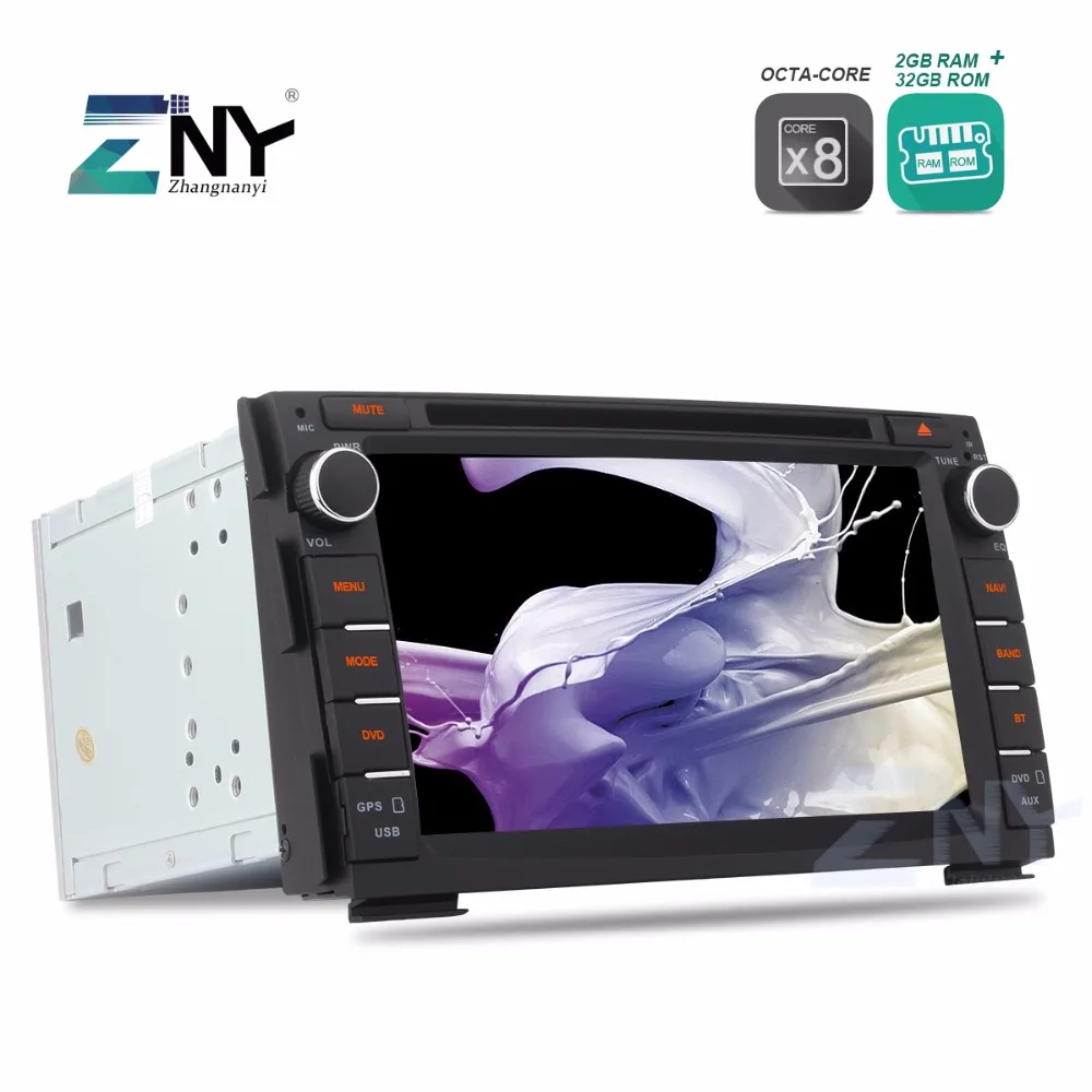 Android 7 1 8 Core Процессор dvd-плеер автомобиля для Ceed 2010 2011 2012 Venga Авто Радио RDS gps NAVI BT4.0