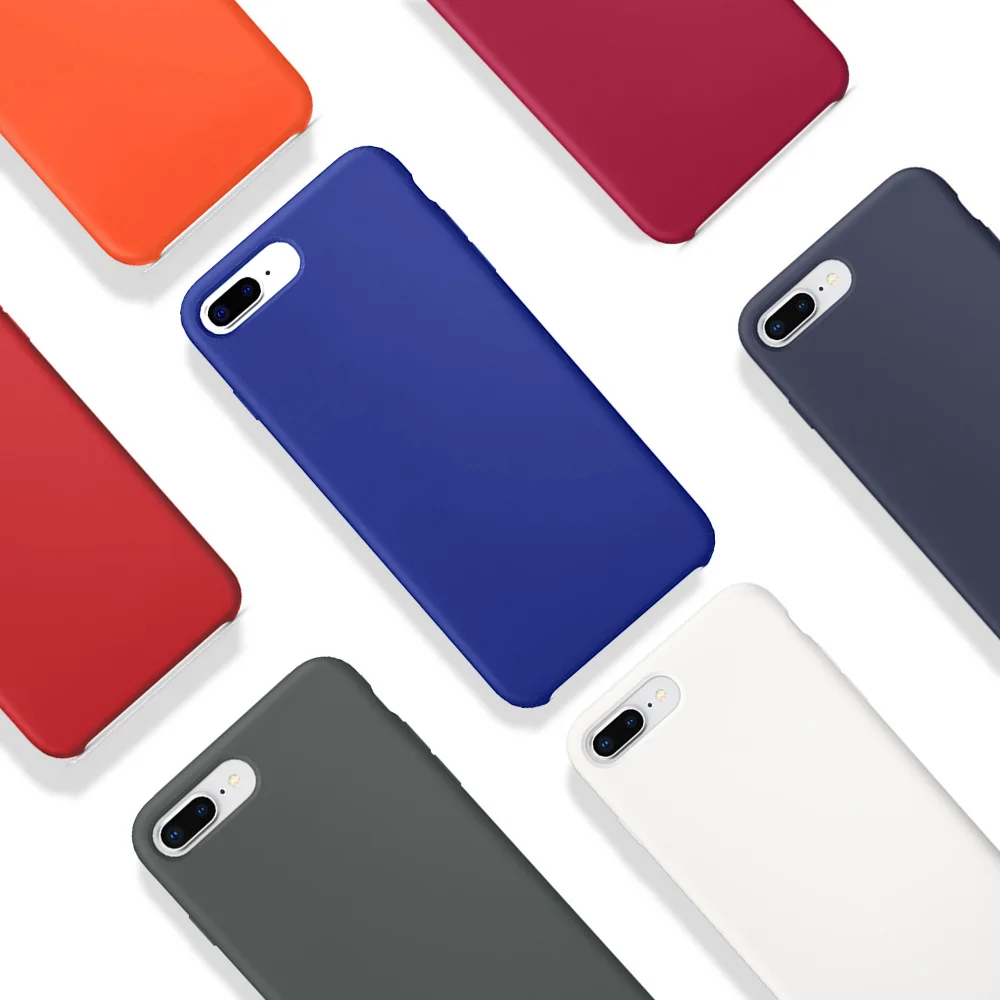 Proelio для Iphone 7 чехол силиконовый iPhone Plus X 8 плюс Чехол Apple 6 6s коробочный |