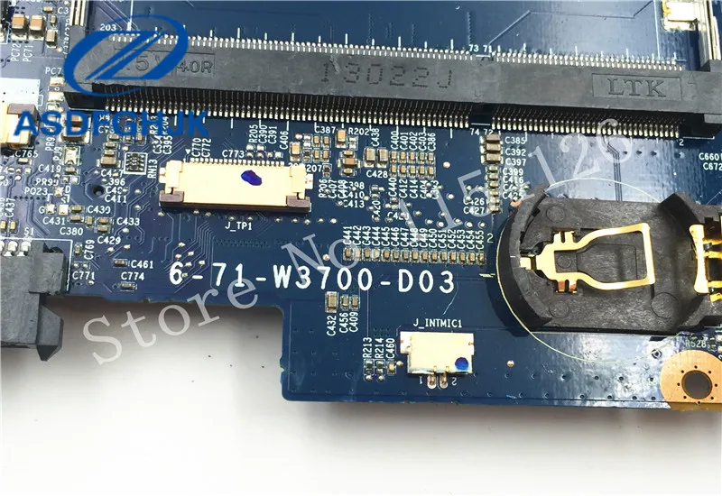 Материнская плата для ноутбука clevo W350ET Raytheon Hasee K590S I7 материнская 6 71 W3700 D03 DD3RL