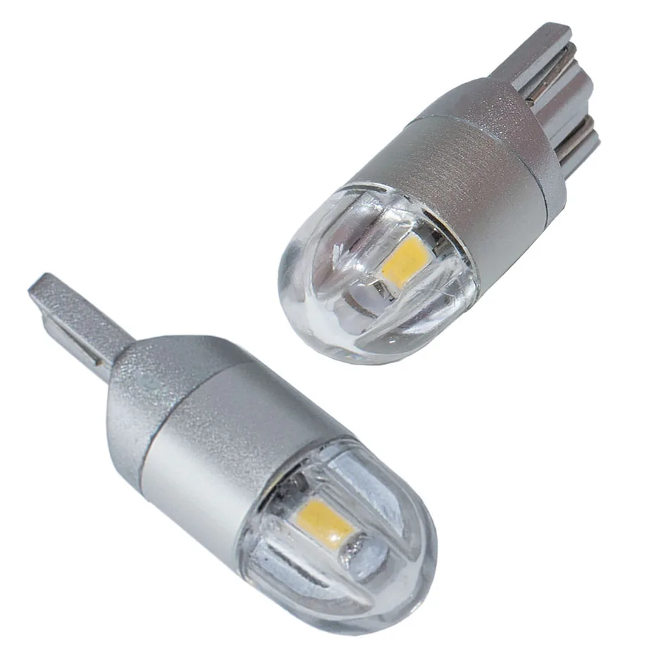 2 шт. T10 светодиодный автомобильный светильник SMD 3030 габаритный фонарь W5W WY5W 192 501