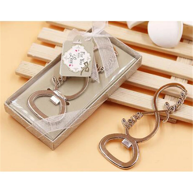 Свадебные сувениры товары для вечерние открывашка бутылок Love Forever свадебные и