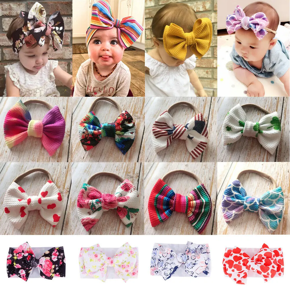 Girls Boys Baby Toddler Headband Hair Band Headwear Head Wrap Photography Props 2019 | Мать и ребенок