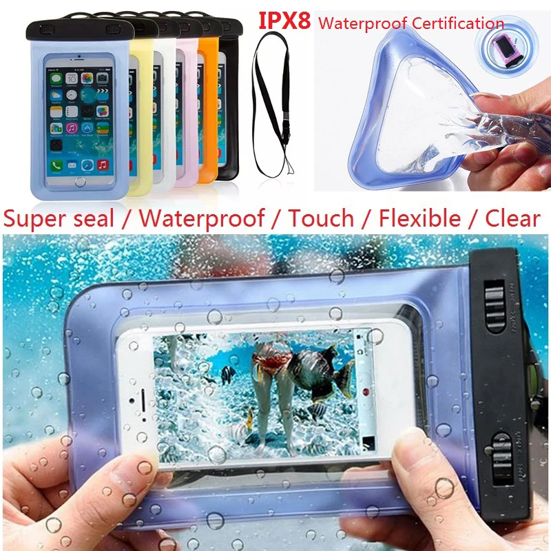 Водонепроницаемый чехол для Nokia 830/Lenovo P780 A5000 X2/s850/p70 ASUS ZenFone 2 5 GO Laser/Lumia 535/640/630/Elephone