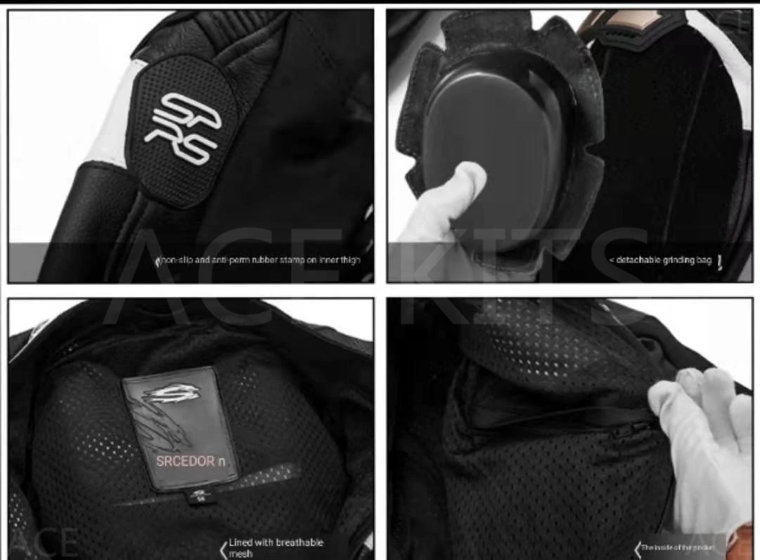 Free shipping Motorcycle hoodie Men's motorcycle leather racing suit track training suit motorcycle racing suit Store No.14