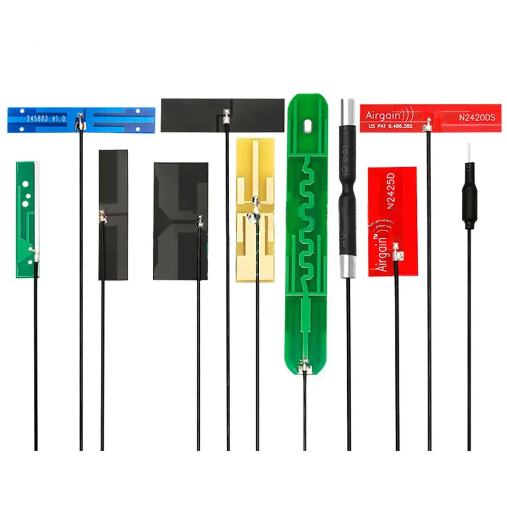 2 шт. 4G/5G/5 8G Двухдиапазонная внутренняя FPC мягкая антенна wifi blutooth PCB Aerial 4dbi 45x10 мм