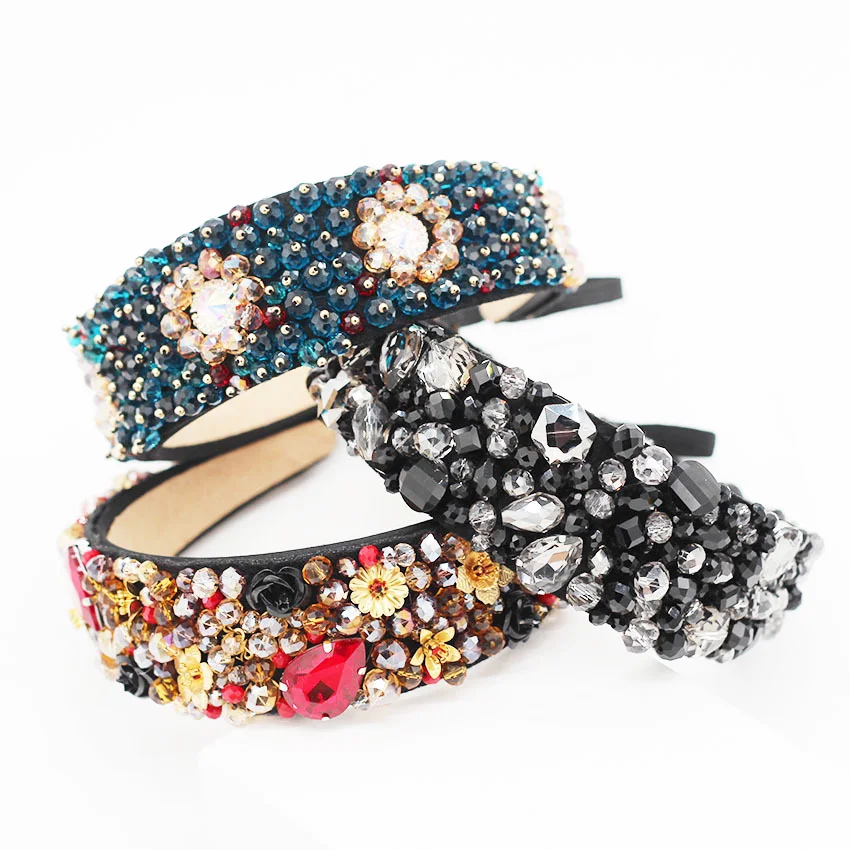 Роскошные женские диадемы для девочек и корон из сплава с кристаллами жемчужные