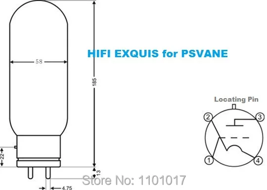 PSVANE HIFI серии 805A вакуумная трубка EXQUIS 805 электронная лампа | Электроника
