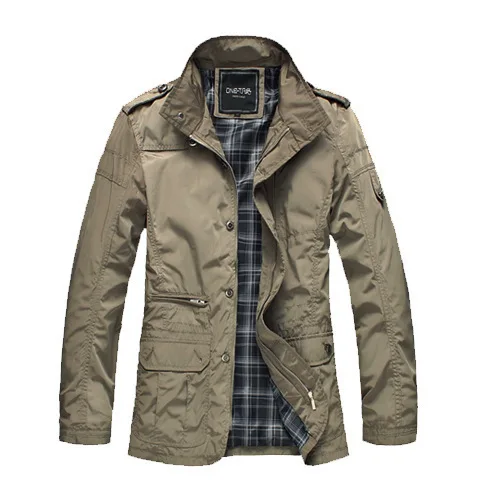 

2020 Windbreaker Men Jackets And Coats Winter Jacket Man Coat Fat Plus Xl Men's Casual Jacket Male Stand