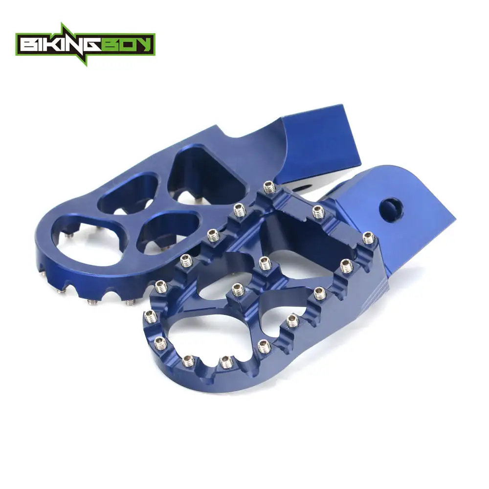 BIKINGBOY Foot Pegs Rests for BMW F650GS 00-12 F700GS 13 14 F800GS 2008-2013 R1200GS 2012 11 10 09 08 07 06 05 04 Pedal Footpeg |