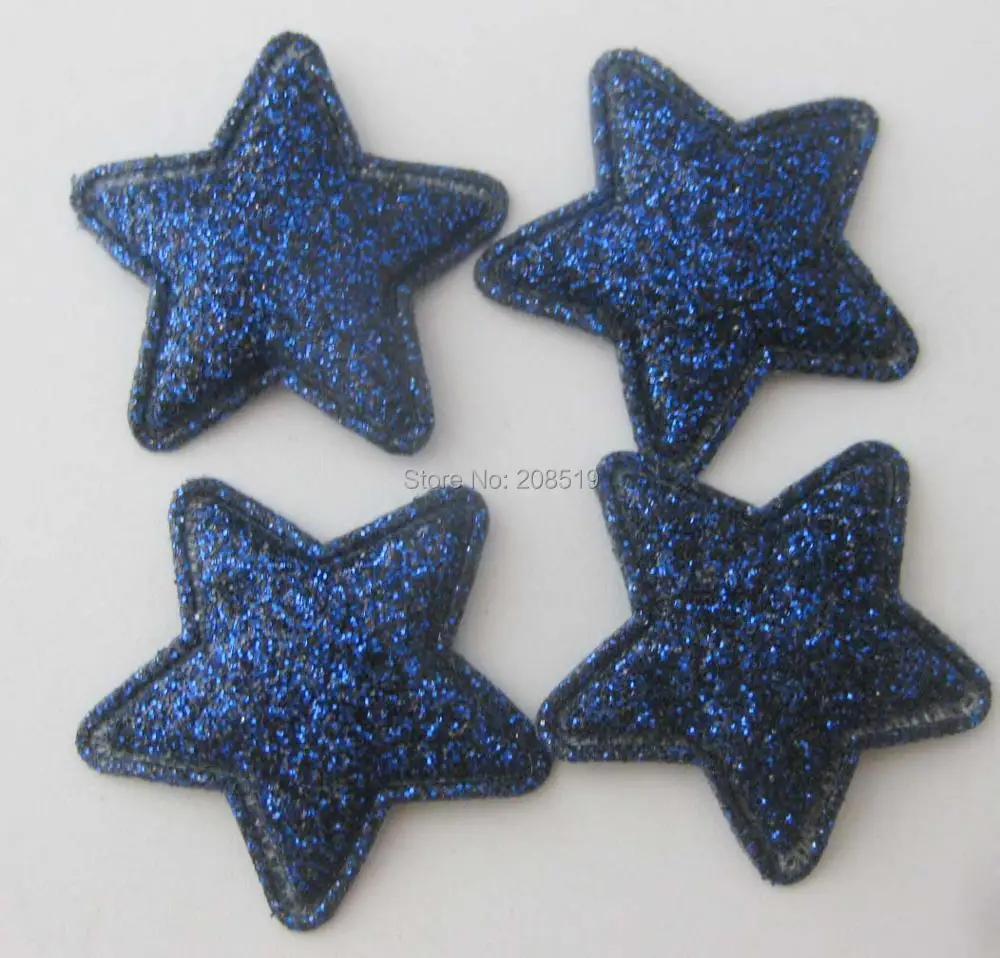 PANNOV 25 мм блеск звезды патчи 120 шт. Мягкий войлок hairclip аппликации multicolors DIY craft Скрапбукинг