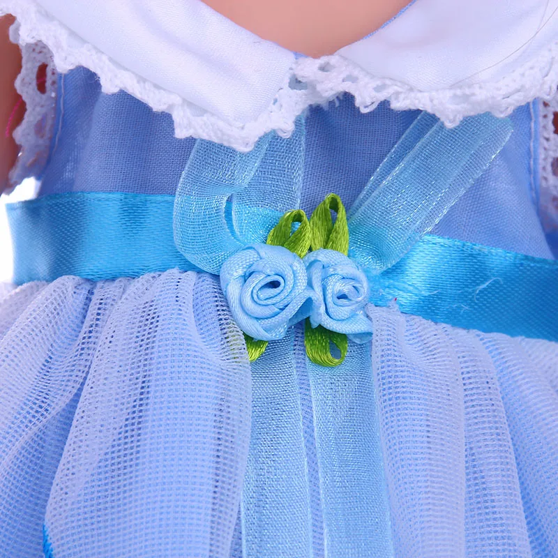 Платье принцессы ZWSISU шифоновое кружевное 3 цвета 14 5 дюйма | Игрушки и хобби