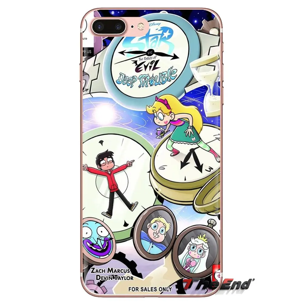 Для iPod Touch Apple iPhone 4 4S 5 5S SE 5C 6 6S 7 8 X XR XS Plus MAX Star VS the Force of Evil мягкие прозрачные чехлы |