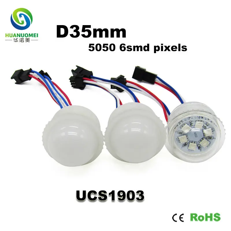 Уличный полноцветный светодиодный модуль smd 5050 rgb пиксветильник па 35 мм 6