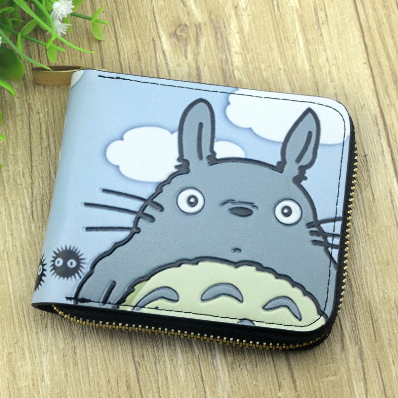 Детский Подарочный кошелек на молнии totoro Conan Naruto luffy Gin Tama Save Art Online Детские