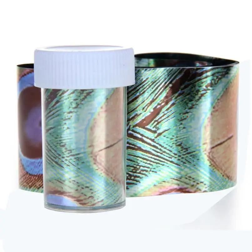 Новый модный дизайн ногтей Фольга наклейки переводные Советы Маникюр JQ129 легко