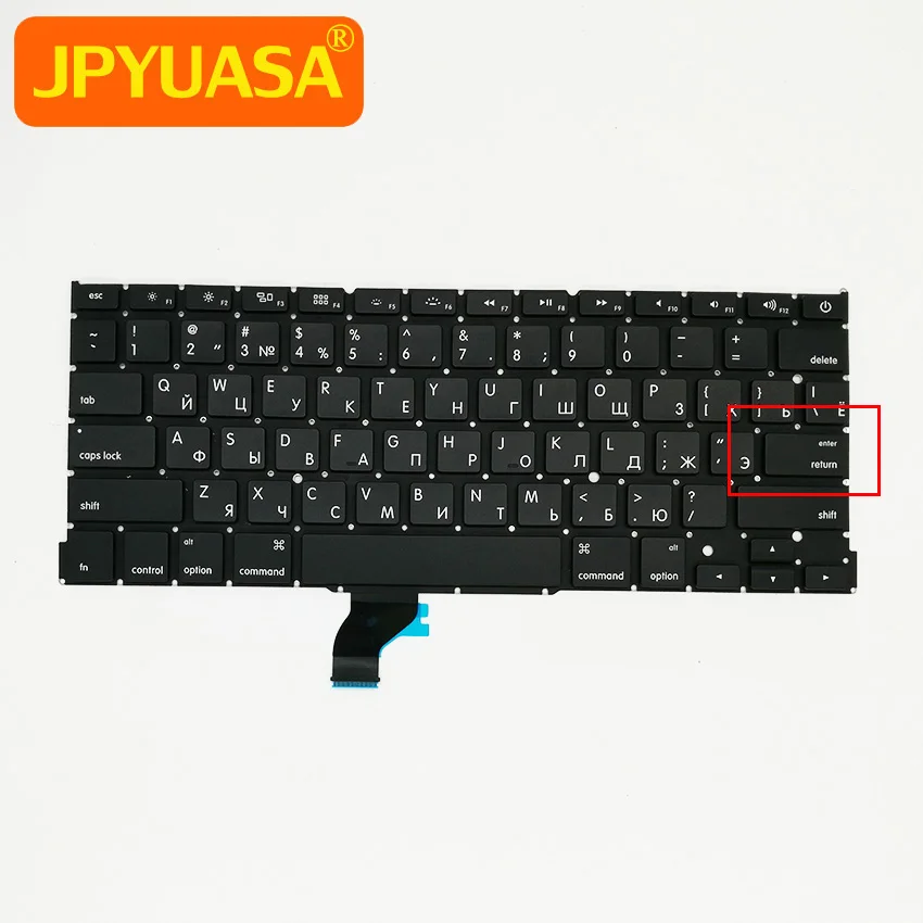 Новая русская и английская клавиатура для MacBook Pro Retina 13 дюймов A1502 2013 2014 2015 лет |
