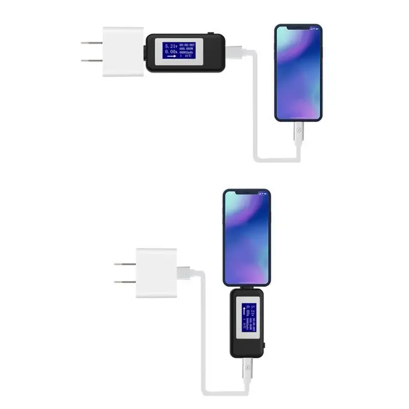 Многофункциональный тестер USB Type c детектор зарядного устройства цифровой