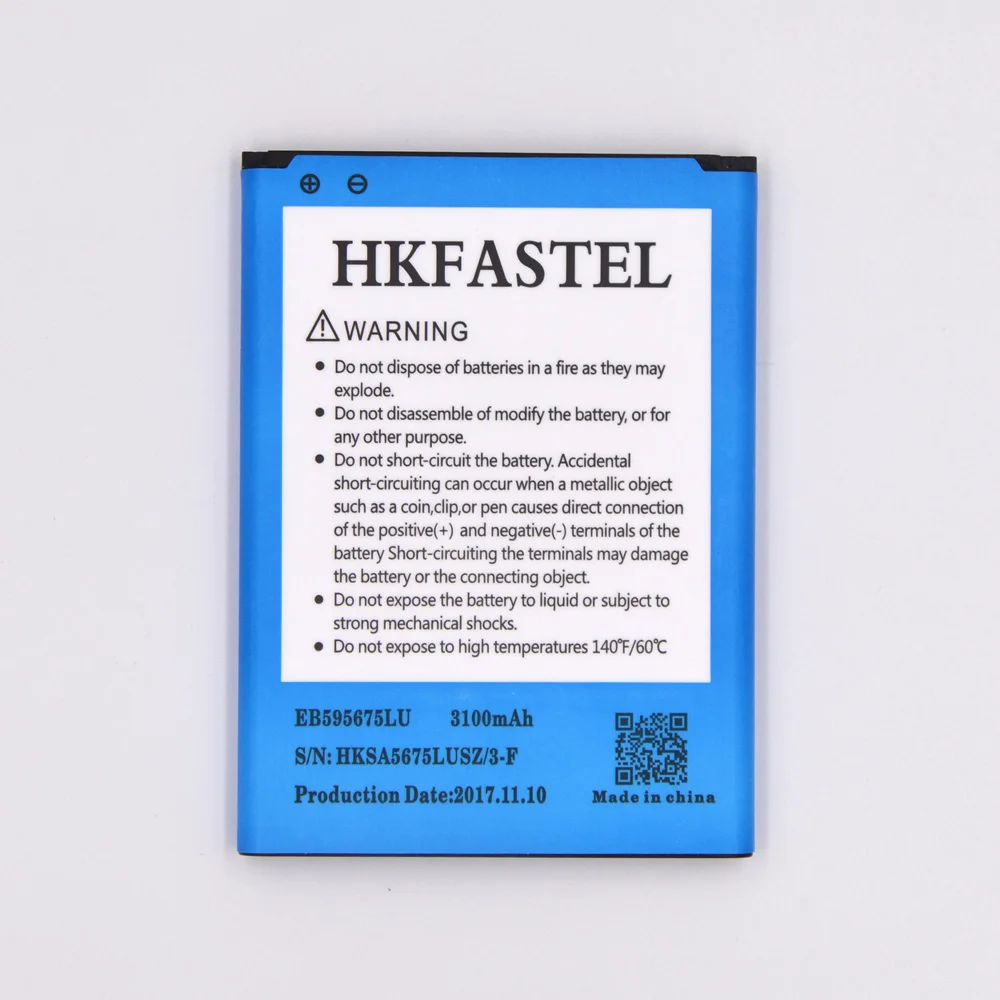 HKFASTEL Новый EB595675LU Батарея для samsung GALAXY Note 2 II N7100 E250 LTE N7105 N7102 T889 L900 Аккумуляторы