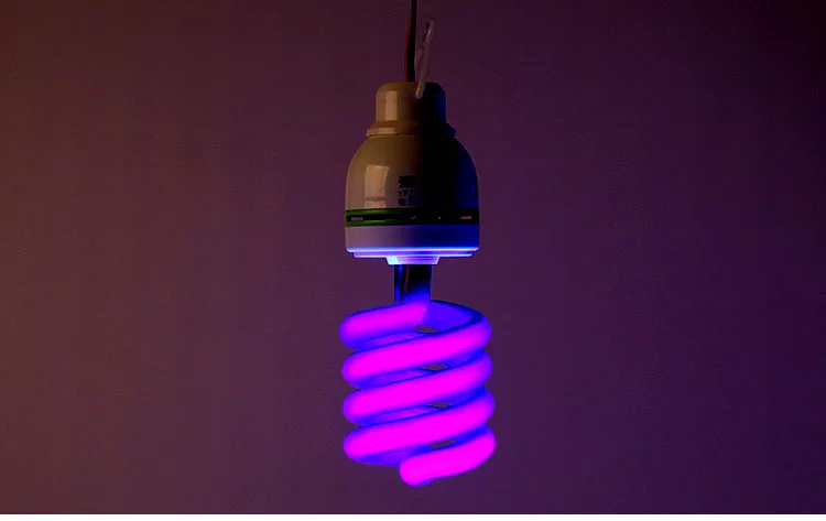 40W 48V Spiral UV Light Bulb Ultraviolet Blacklight Black Moth-killing Lamp Ultra-violet | Освещение