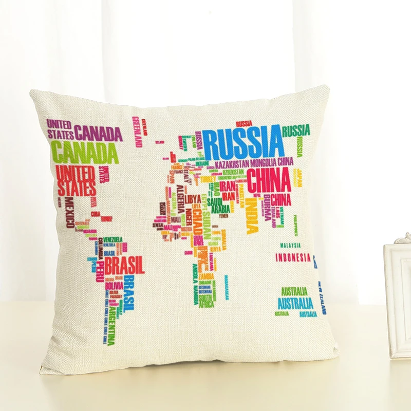 45x45 креативная Домашняя одежда чехол для подушки на стул Мягкая Наволочка Cojines