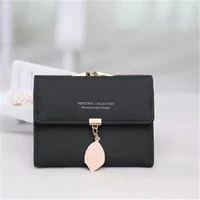new brand fashion cartoon wallet brand designed tassel short women wallet zipper female purse card holder carteira
