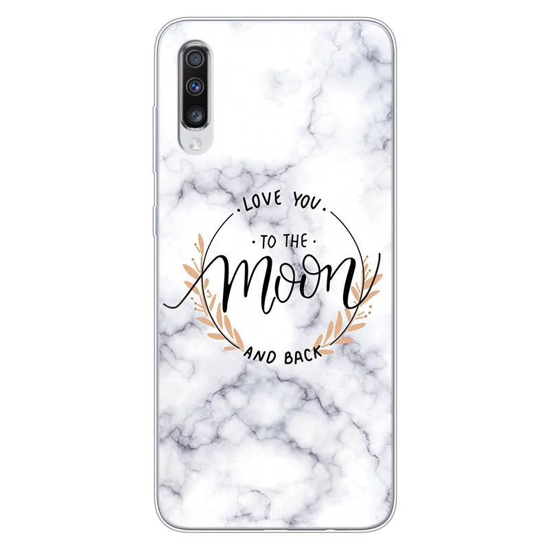 dlsmoon Чехол для samsung Galaxy A70, силиконовый чехол 6," с мраморной геометрией, мягкий чехол из ТПУ для samsung Galaxy A70 A 70 A705 A705F, чехол - Цвет: dlsmoon