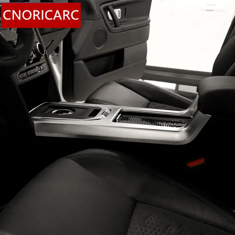 CNORICARC хромированная ABS стильная Центральная панель переключения передач накладка наклейки для Land Rover Discovery Sport-18 автомобильные аксессуары