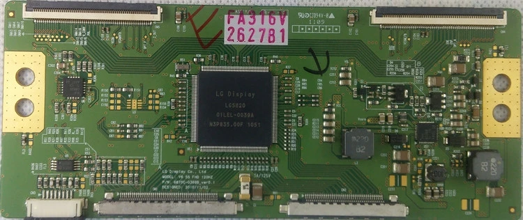 

Latumab Original TCON logic Board for LG V6 55 FHD 120HZ 6870C-0369B 6870C-0369C TCON logic Board LCD Controller Free shipping