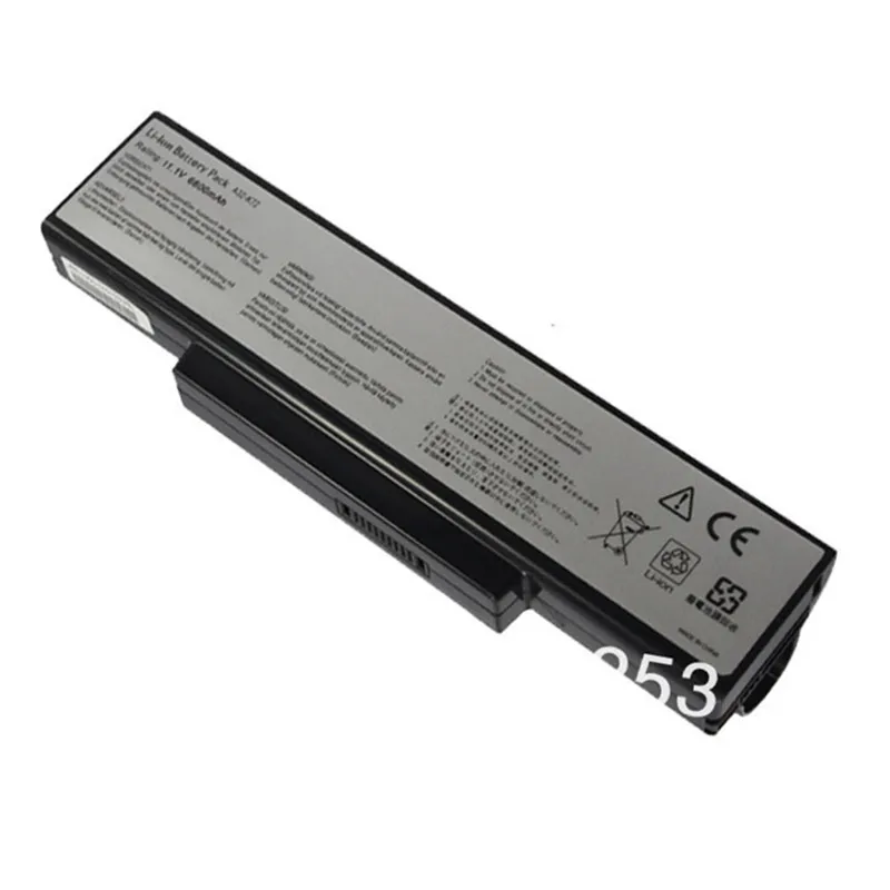 Новая аккумуляторная батарея для ноутбука Asus K72K K72L K72N K72P K72Q K72R K72S K72Y K73 K73E K73J K73S K73SV