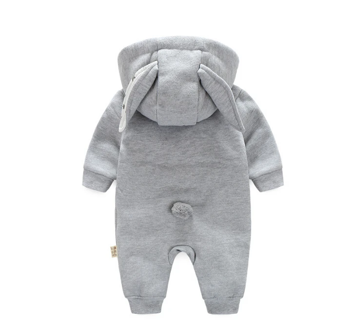 Одежда для новорожденных девочек Хлопковые зимние комбинезоны мальчиков с