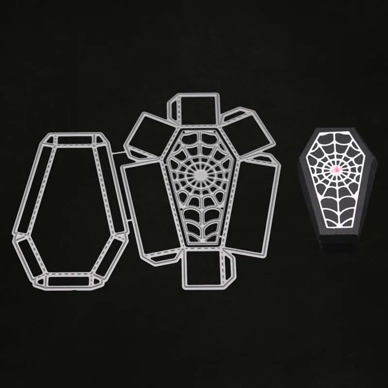 Подарочная коробка металлические режущие штампы трафареты для DIY ножей форма