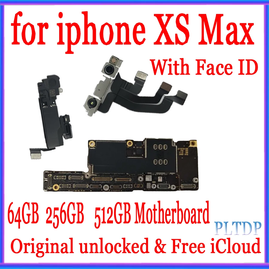 Заводская разблокированная материнская плата для iPhone XS Max с/без идентификации по
