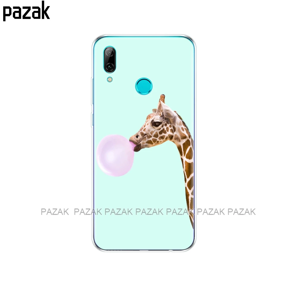 10604 Чехлы для Huawei P Smart, силиконовая Мягкая задняя крышка из ТПУ, чехол для Huawei P smart, чехол POT-LX1 POT-LX3, чехол для телефона - Цвет: 10604