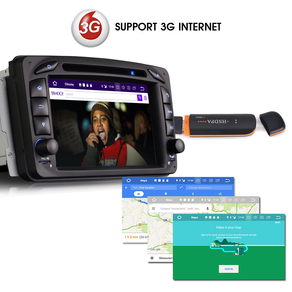 Android 8 0 DAB + BT OBD DVR автомобильный стерео Bluetooth WiFi 3G GPS DTV IN СБ Navi радиоплеер для Mercedes Benz