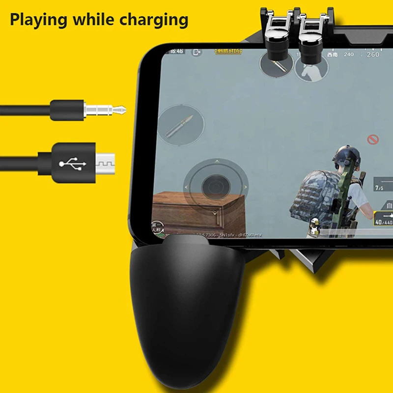 Джойстик Yoteen контроллер кнопка поворота геймпад для Fornite iOS Android 6 палец рабочий