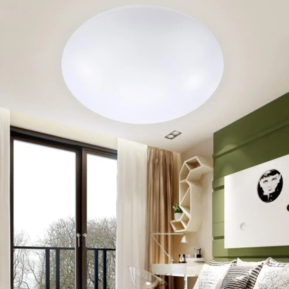 Светодиодный потолочный светильник s диаметр 260 мм акриловый теплый белый