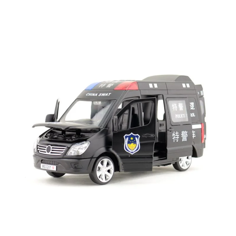 Масштаб 1:32/литая металлическая игрушка/SPRINTER MPV машина фургон/звук