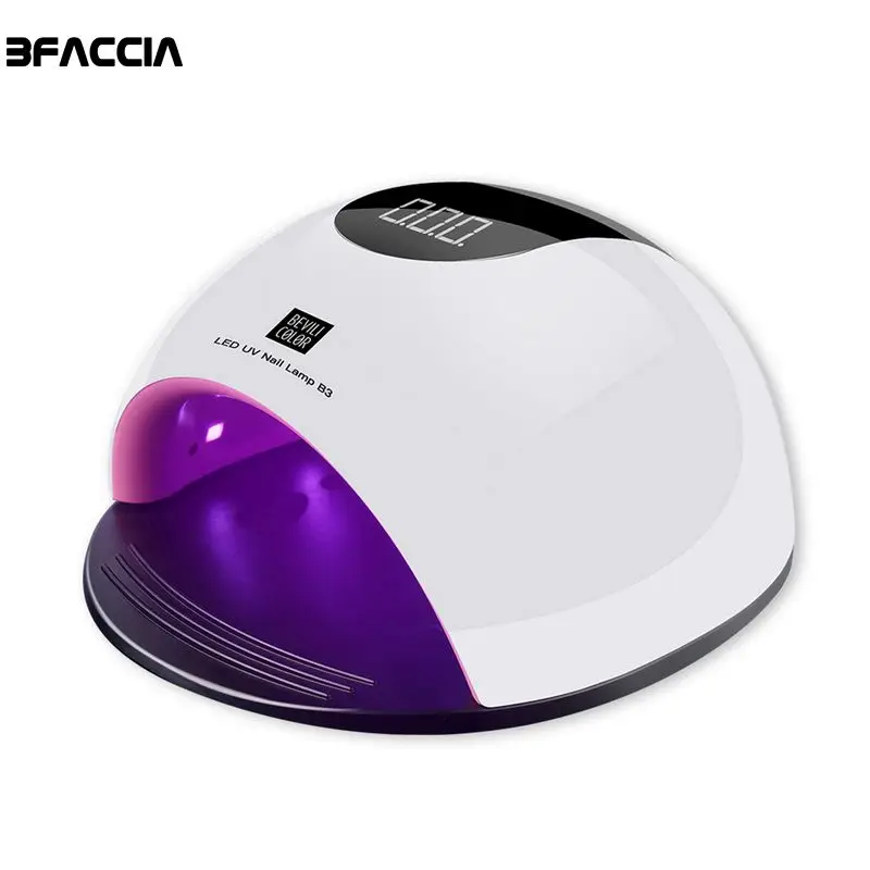 Bfaccia 80 Вт УФ светодиодная лампа для сушки ногтей маникюра отверждения Гель-лак