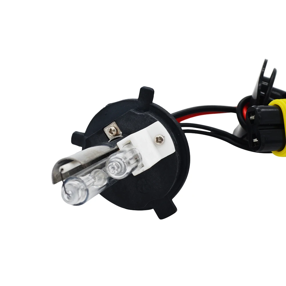 2021 в виде бабочек новинка 12V 35W H4L 6000K HID лампы H4 2 Hi/короче спереди и длиннее сзади)