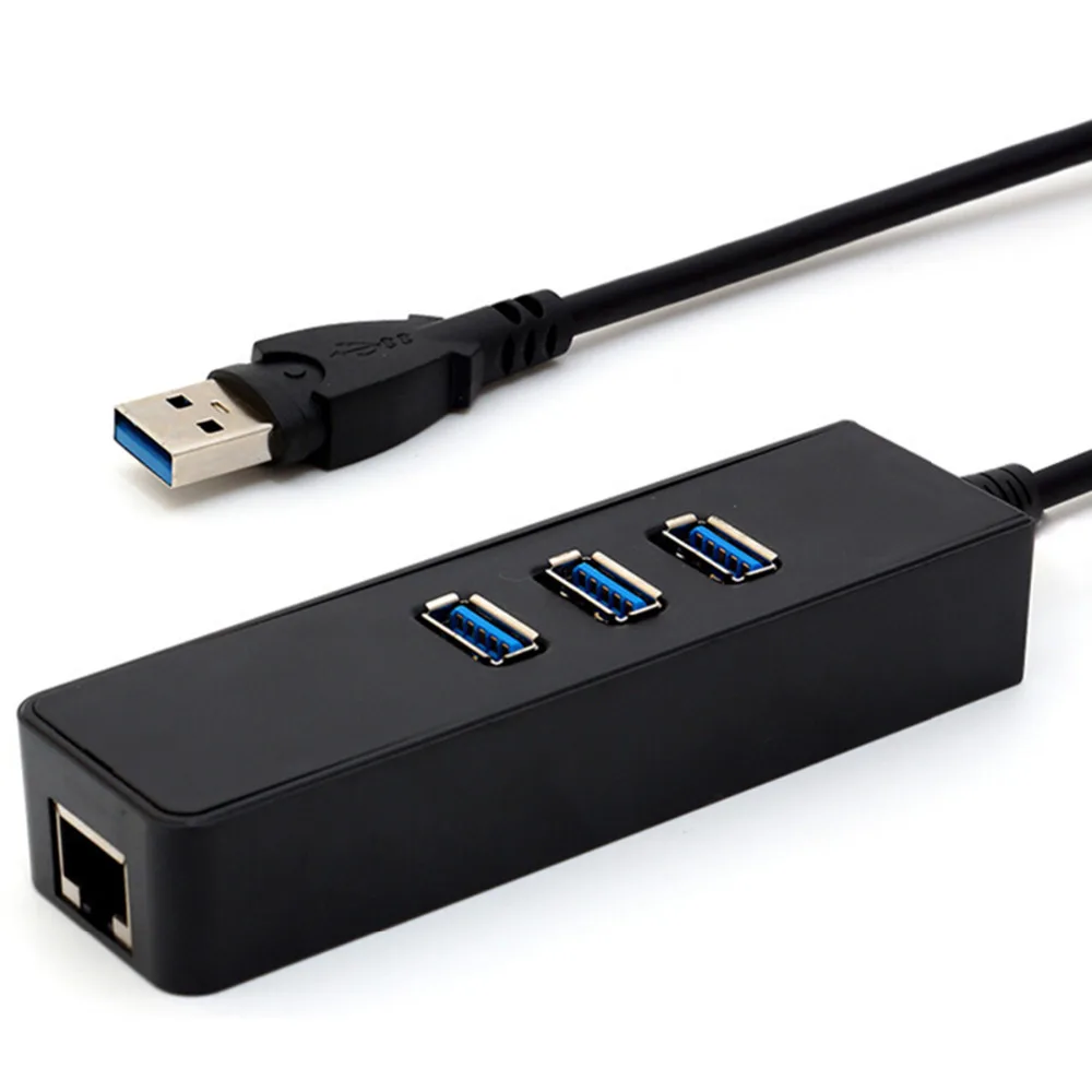 USB 3 0 к концентратору RJ45 Ethernet адаптер Lan сетевая карта для Mi Box Switch