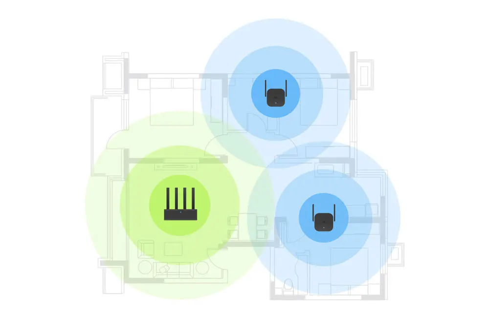 Xiaomi WiFi усилитель Pro 300 Мбит/с WiFi повторитель Mijia Wifi сигнал 2,4G удлинитель Roteador беспроводной смарт-маршрутизатор Прямая поставка