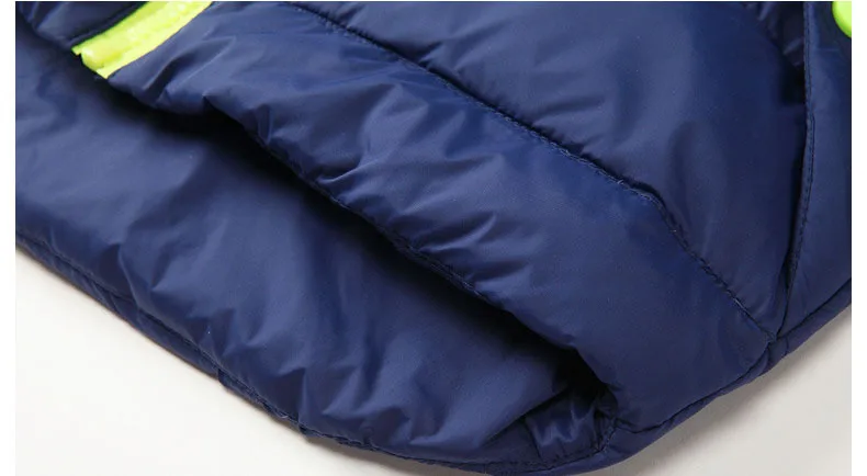 4-10Y Winter Baby Girls Feather Down Hooded Outerwear Coat 2017 Children Clothing Warm Hoodies Zipper Jacket for | Детская одежда и