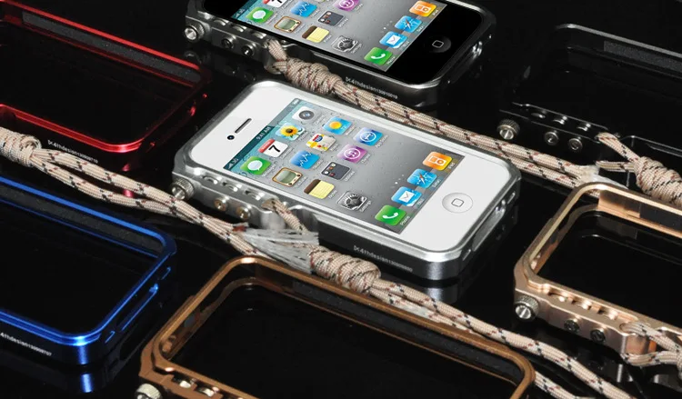Металлический Чехол-бампер для iphone 5s, 5, se, 4, 4s, M2, 4-й Дизайн, премиум класса, авиационный алюминиевый бампер, чехол для телефона, тактическая версия
