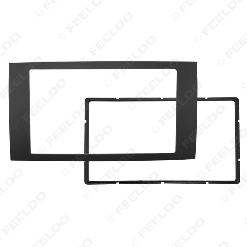 FEELDO автомобильный 2DIN монтажная рамка DVD панель Dash Kit фасция Радио Аудио для 06 Ford