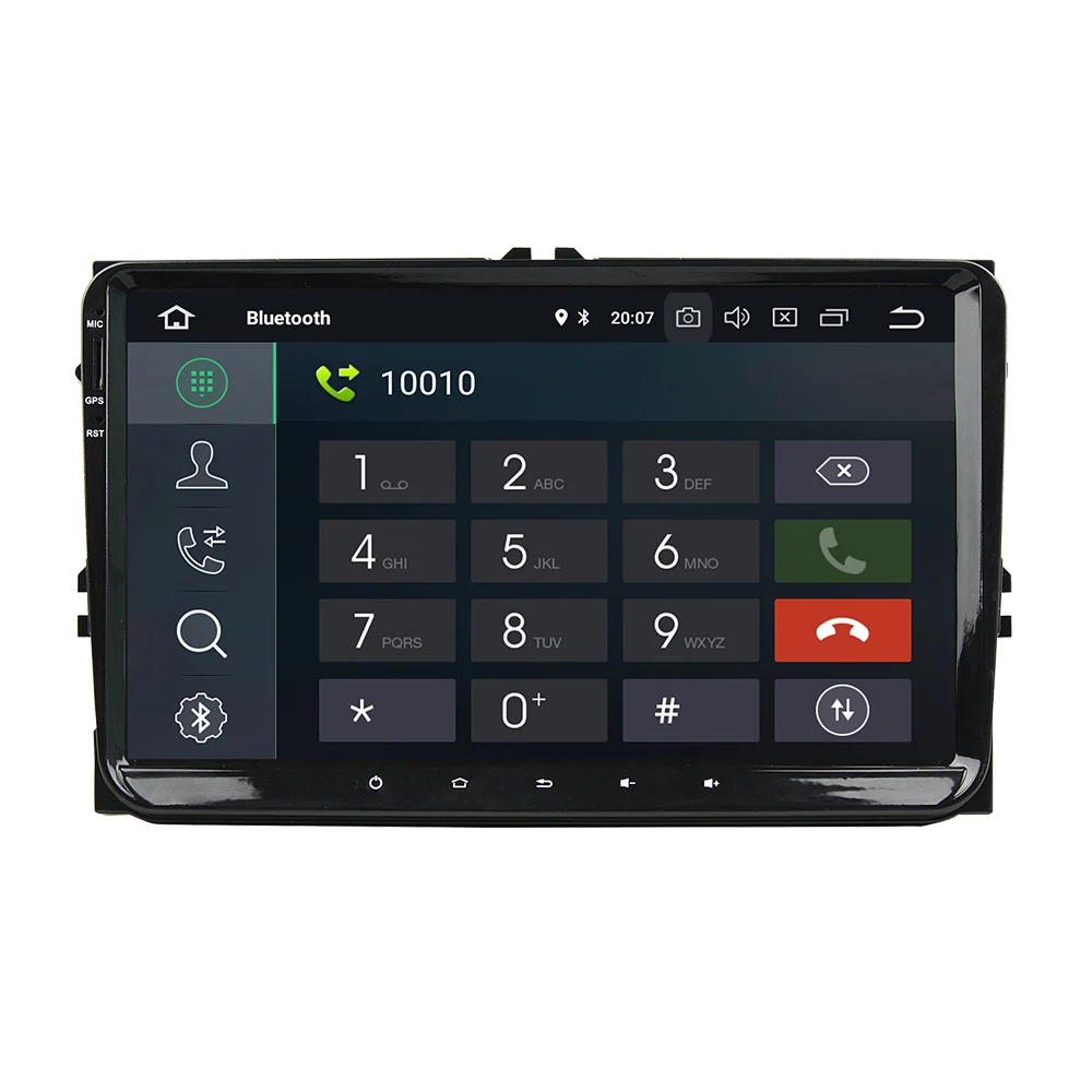 Автомагнитола Belsee 9 дюймов Android 0 4 ГБ 64 для VW Volkswagen Polo Jetta Passat b6 b7 Golf Skoda Seat стерео