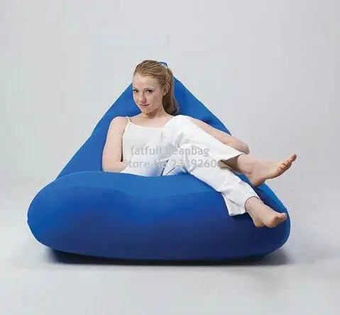 Чехол только без наполнителя зеленый уличный мешок диван-стул