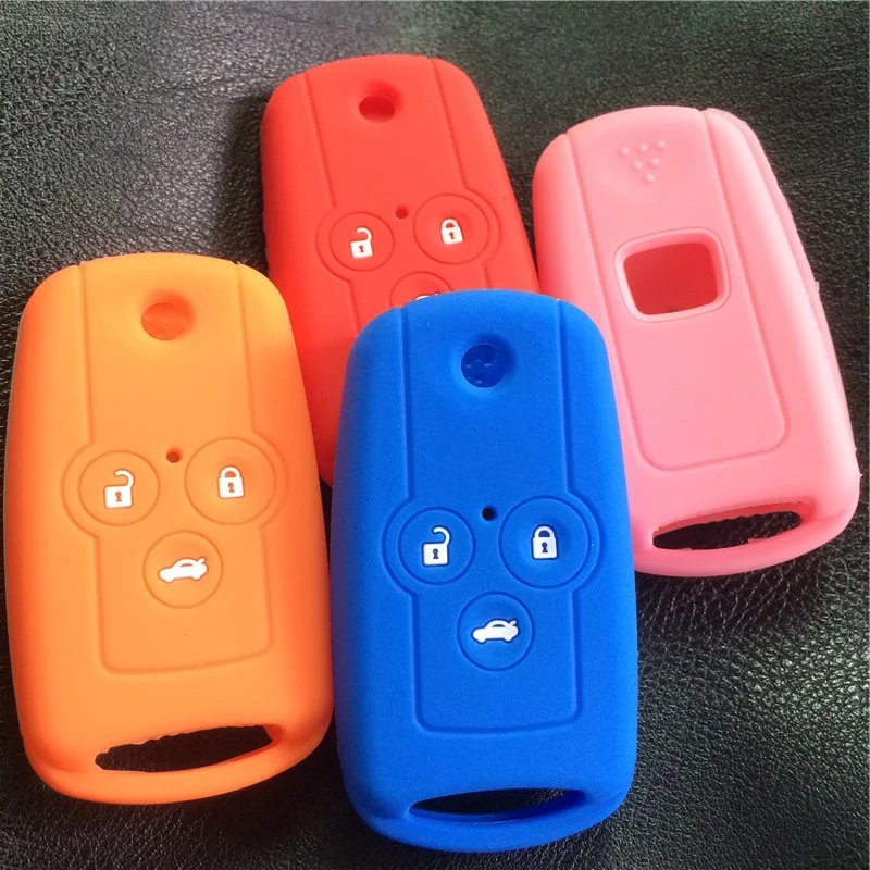 Чехол для Honda Accord Acura Spirior Civic Pilot CRV чехол ключей с 3 кнопками|car key case cover|key for carkey cover