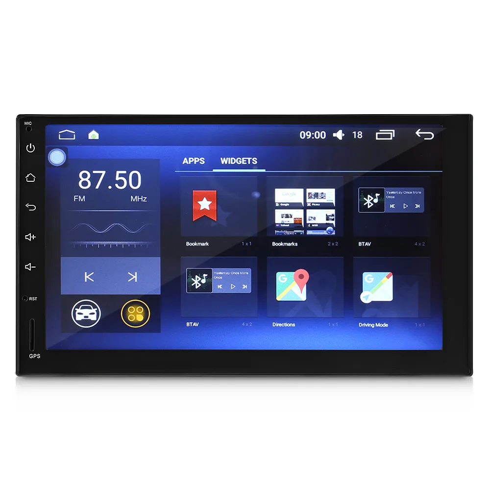 J 3862N Универсальный Android 6.0.1 Quad core 7 дюймовый gps Wi Fi видеорегистратор автомобильный