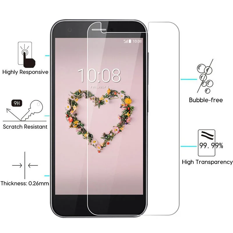 Защитное стекло для Zte Blade A6 закаленное 9H 2.5D A510 A512 A520 A452 A601 A610 Plus | Мобильные